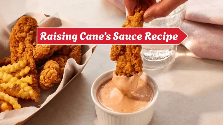 Raising Canes Sauce Recipe